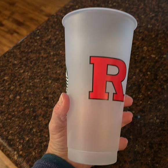 2 tall 26oz Starbucks Rutgers tumblers - Picture 4 of 4